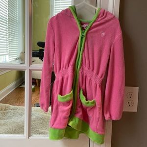 Girls Lilly Pulitzer Terrycloth Swim Cover-up